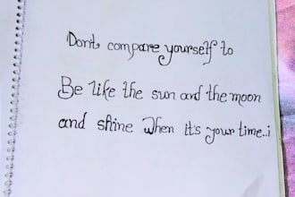 create beautiful bengali and english handwriting