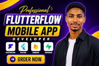 do flutterflow app as flutterflow mobile app developer, flutter flow mobile app
