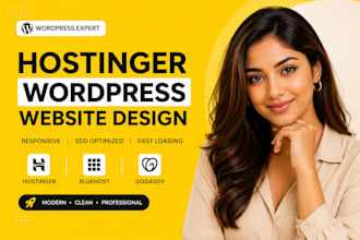 hostinger wordpress design hostinger bluehost godaddy website redesign hostinger
