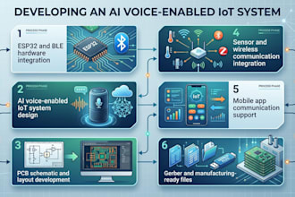 develop ai iot device esp32 ble ai voice hardware systems mobile app integration