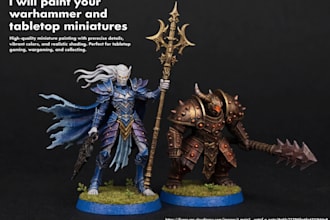paint your warhammer and tabletop miniatures