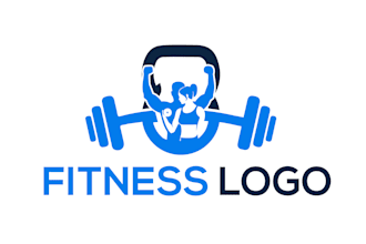 create a professional gym and fitness logo design