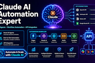 build claude ai automation, agents and workflow integrations