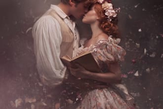 make dark romance and fantasy romance book covers