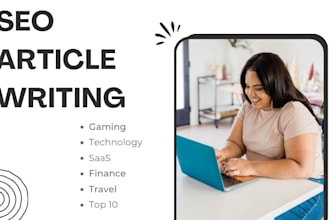 write surfer SEO optimised articles and blog posts with a high se0 score