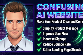 design a high converting framer ai startup landing page