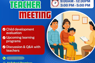 design professional school posters