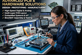 build advanced pcb and electronic hardware solutions