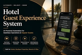 build a complete guest experience system for your hotel or boutique property