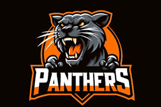 design high quality panther logo with unlimited revision