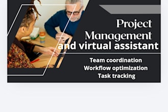 be your professional virtual project manager and team coordinator