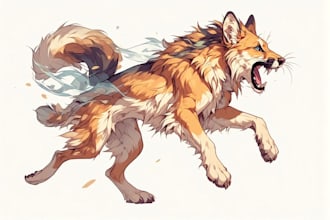 design personalized furry portraits and fursonas