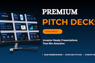 create professional presentations and pitch deck