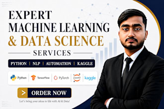 do machine learning data science nlp kaggle python ai automation projects