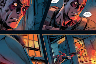 create comic book and custom comic illustrations