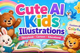 create cute ai images for kids