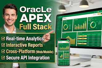oracle apex developer, oracle apex application pl sql database customization