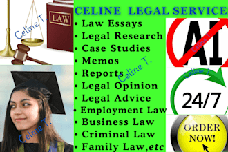 do law,essay, business law, legal research, memo and case notes