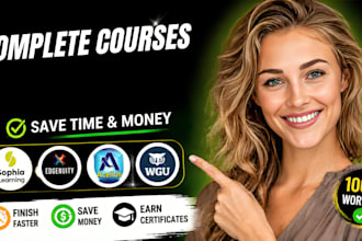 acellus learning support, assignment assistance and help in  sophia learning