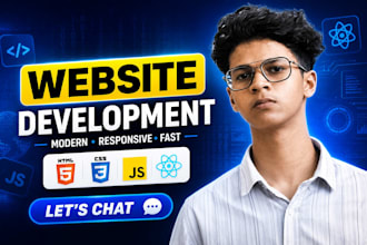 design and develop modern website for your bussiness