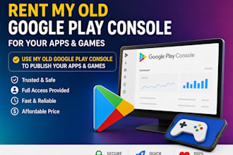 publish and update apps or games on old google play console