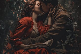 design modern romantic fiction book covers for kindle
