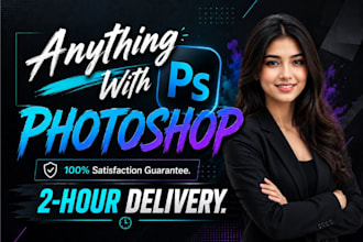 do realistically face, head swap, ai image or photo editing in photoshop