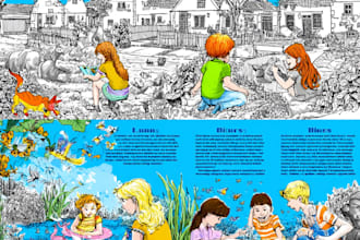 creative childrens book illustrations for storytelling
