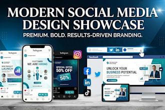 design professional social media marketing post