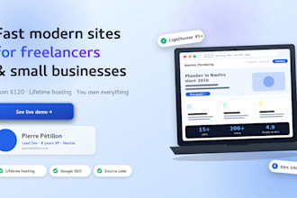 create a fast professional website with nuxt 3 and SEO included