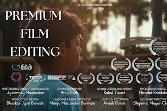 professionally edit your feature film with narrative storytelling