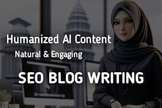 write SEO blog posts with a natural human touch