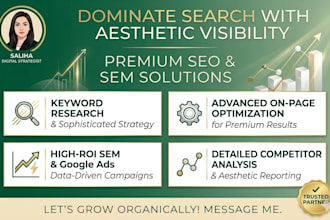 develop a professional SEO strategy and manage SEM campaigns