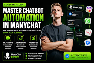 teach you manychat for your business