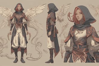 create fantasy characters, creatures