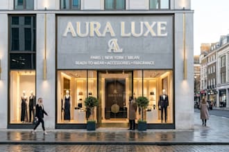 create realistic 3d signage, shopfront, billboard and storefront sign design