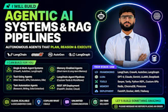 build an ai agent with langchain, crewai, or autogen for task automation