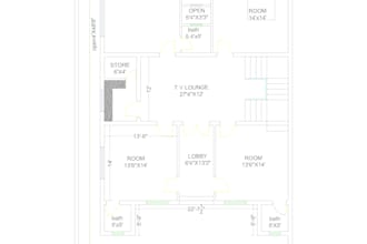 draw autocad house plan