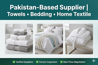 inspect towels bedding and textile products in pakistan