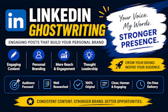 ghostwrite linkedin content that builds authority