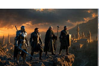 create cinematic ai art and fantasy illustrations