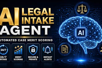build an ai legal intake agent with automated case merit scoring