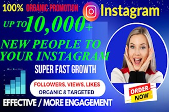 do instagram marketing for fast growth to 10k new people