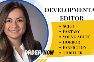 developmental edit sci fi horror thriller beta read thriller dark romance kdp