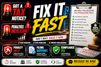 fix filing mistakes, tax notices, compliance problems fast, saudi corporate tax