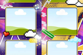 do design for a photobox strip design