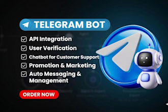 develop custom telegram chatbot, n8n ai chatbot for automation