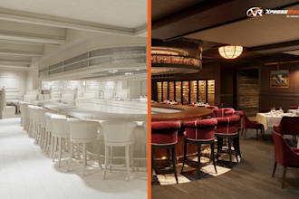 design and render your 3d retail stores, shops, interior