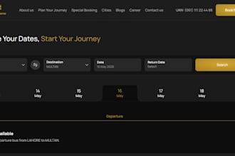 build a luxury hotel restaurant and advanced booking website
