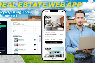 a real estate property listing and inquiry management
